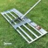 Scalebeard Lawn Leveling Rake with 7'&nbsp;Handle for Garden Backyard Golf/Lawn, 30" x 10"