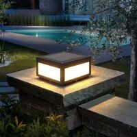 MVBT Solar Outdoor Modern Post Light&nbsp;