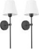 Battery Operated Rechargable Wall Sconces, Set of 2&nbsp;