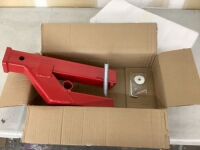 WeiSen Clamp On 2" Trailer Receiver Hitch Quick Release Compatible with Deere Bobcat Tractor Bucket Skid Steer&nbsp;