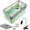 Wedoelsim Small Turtle Tank with Heat Lamp