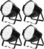 BETOPPER 54 LED Par&nbsp;Super Bright Stage Lighting DMX512 Washing Light White/Off White 5000 Lumens, Pack of 4