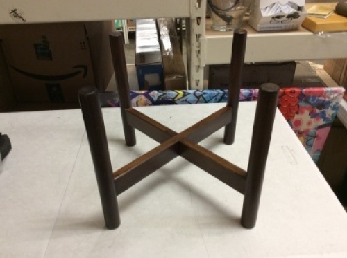 12" Wooden Stand - Appears New&nbsp;