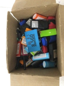 Box of Torches & Lighters