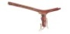 Triple K 110 Wyoming Western Single Holster Drop-Loop Leather Cartridge Belt - Appears New