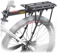 West Biking 110Lb Capacity Almost Universal Adjustable Bike Cargo Rack with Reflective Logo&nbsp;