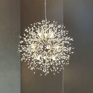 Vikaey Dandelion Crystal Chandelier Light Fixture 