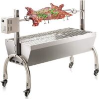Stainless Steel Charcoal Rotisserie Grill Roaster