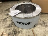VEVOR Stainless Steel Stove Smokeles Fire Pit,&nbsp;27.6 inch Diameter - Broken Foot, Dented&nbsp;