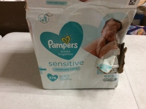 Pampers Sensitive Baby Wipes, 6 Pack&nbsp;- Appear New