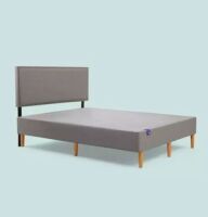 Purple Foundation Bed Frame, King, Charcoal&nbsp;