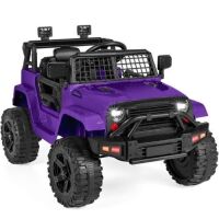 12V Kids Ride-On Truck Car w/ Parent Remote Control, Spring Suspension&nbsp;