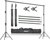 EMART&nbsp;9.2 x 10ft Heavy Duty&nbsp;Backdrop Support System Kit with Carry Bag - Missing Some Hardware&nbsp;