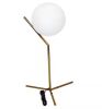 Modern LED Table Lamp with Glass Ball Shade