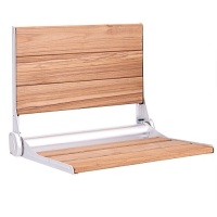 Wall Mounted&nbsp;Wooden Folding Shower Bath Seat BA7415 - Appears New&nbsp;&nbsp;