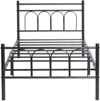 Alecono Metal Bed Frame, Twin - Appears New&nbsp;