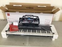 54-Key Beginners Electronic Keyboard Piano Set w/ Lighted Keys, LCD Screen&nbsp;- 2 Keys Stick Out 