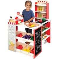 Kids Pretend Play Grocery Store Supermarket Toy Set w/ Accessories&nbsp;