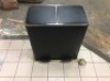 Double Canister Stainless Steel Foot Pedal Trash/Recycle Bin - Appears New&nbsp;