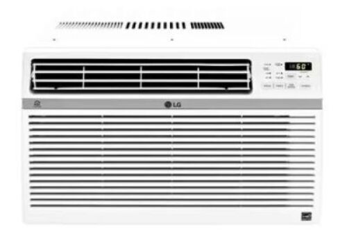 LG 8,000 BTU 115-Volt Window Air Conditioner, Cools 350 Sq. Ft. with ENERGY STAR and Remote, Wi-Fi Enabled