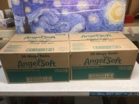 Lot of (2) Angel Soft Toilet Paper, 36 Mega Rolls - New