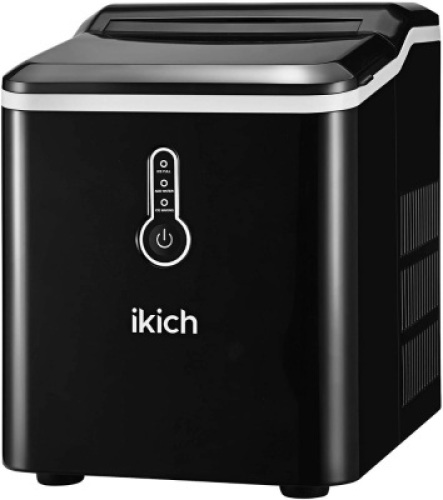 IKICH Countertop Ice Maker with LED Indicator Lights, 26lbs 24Hrs, 9 Cubes Ready in 7mins - Appears New&nbsp;