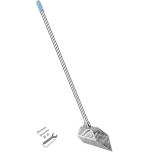 VEVOR Stainless Steel Beach Sand Scoop, 10 mm Holes 