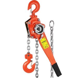 VEVOR Manual Lever Block Chain Hoist 6600 lbs, 5/16" Diameter 