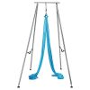 VEVOR 9.6 FT Inversion Yoga Swing Stand, Max Capacity 551 LBS, 39.4 FT Yoga Swing Inversion Safety Belts