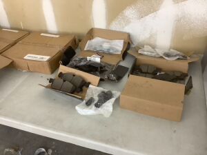 Lot of Brake Rotors and Pads 