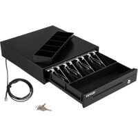 VEVOR Cash Register Drawer, 13" 12 V, for POS System, Removable Coin Compartment & 2 Keys Included, RJ11/RJ12 Cable&nbsp;