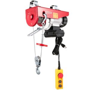 VEVOR Electric Wire Cable Hoist Winch Engine Crane Overhead Remote Lift