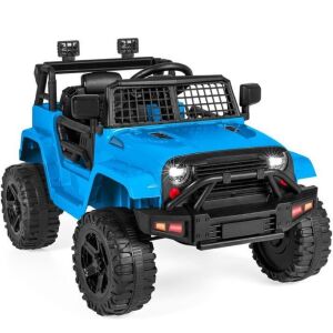 12V Kids Ride-On Truck Car w/ Parent Remote Control, Spring Suspension 