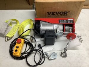 110V Electric Hoist with Remote Control 1320lbs 