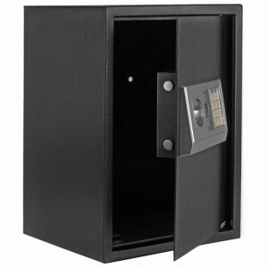 Zimtown Electronic Safe Steel Security Lock Box, Keypad with 2 Keys 