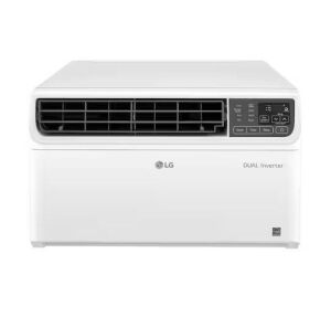 LG 12,000 BTU Dual Inverter Smart Window Air Conditioner, Cools 550 Sq. Ft. with Remote, Wi-Fi Enabled