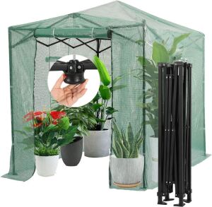 CROWN SHADES 8'x6' Instant Pop-up Walk-in Greenhouse