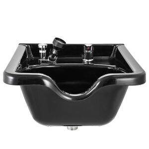 VEVOR Black ABS Plastic Salon and Spa Hair Sink - Missing Clamp 