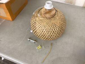 Rattan Woven Ceiling Light 