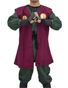 DAZCOS Jiraiya Anime Cosplay Costume, Adult Small