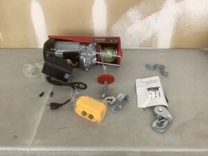 VEVOR 1760 LBS 110V Remote Control Winch - Wiring Box Broken