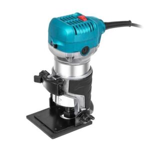 Variable Speed Compact Router 1.25HP with Fixed Base, Plunge Base and Tilt Base, Max Torque 30,000RPM 