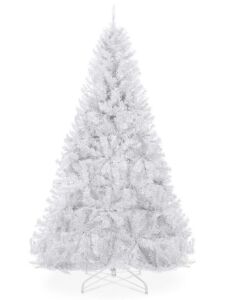 6 ft. White Unlit Pine Artificial Christmas Tree