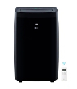 LG 10,000 BTU (DOE) 115-Volt Portable Air Conditioner, Cools 450 Sq Ft with Dehumidifier Function, Wi-Fi Enabled