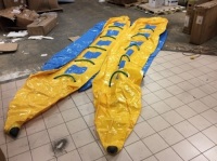 10 Passenger Side by Side Inflatable Banana Boat - Unknown Condition&nbsp;