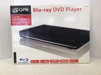 GPX DB601B Blu-ray DVD Player, Black - New in Box
