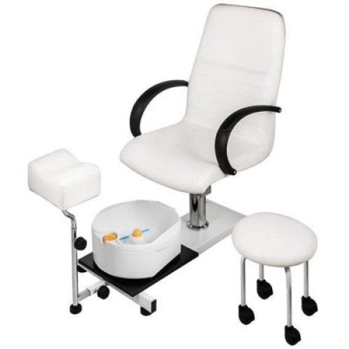 Pedicure Unit Station Hydraulic Chair & Massage Foot Spa&nbsp;- Appears New in Damaged Box&nbsp;