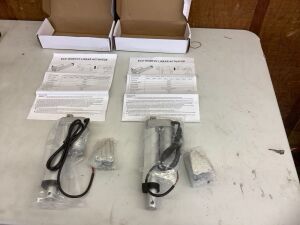 Lot of (2) Eco-Worthy Linear Actuator 