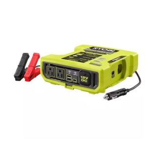 RYOBI ONE+ 18V 1000-Watt Max 12-Volt Automotive Power Inverter