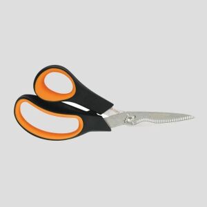 Lot of (2) Fiskars Take-apart Herb and Veggie Shears 8" 